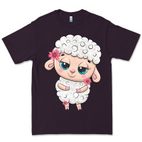 Plum cute sheep Premium Tee - texasbilliewilder