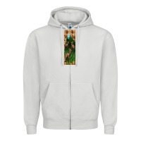 Dove Grey dinosaur parasaurolophus pen wrap Zipper Hoodie - Artiststas