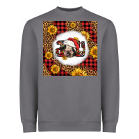 Storm joy christmas cow Heavyweight Sweatshirt - LillyAllenDesigns