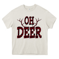 Cream Oh Deer Heavy Core Tee - Bettercallsaul