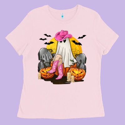 Halloween Cowgirl Costumes Ladies Tee Designed By Texasbilliewilder