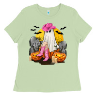 Matcha Halloween Cowgirl Costumes Ladies Tee - texasbilliewilder