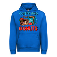 Cobalt coffee and donuts Urban Hoodie - AdoDesignShop