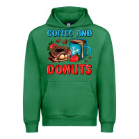 Emerald coffee and donuts Urban Hoodie - AdoDesignShop