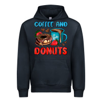 Navy coffee and donuts Urban Hoodie - AdoDesignShop