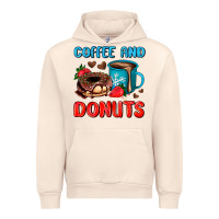 Sandshell coffee and donuts Urban Hoodie - AdoDesignShop