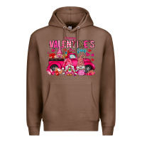 Chestnut Happy Valentines Day Premium Hoodie - CowhideDigitalArt