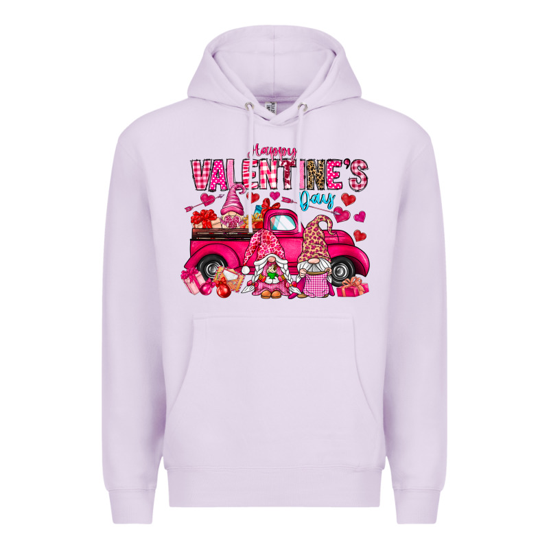 Happy Valentines Day Premium Hoodie by CowhideDigitalArt | Teevron