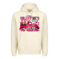 Sandshell Happy Valentines Day Premium Hoodie - CowhideDigitalArt