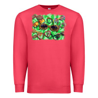 Cardinal sunglasses background Premium Sweatshirt - BarkalooDesign