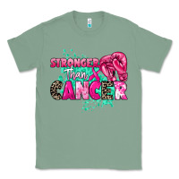 Sage Stronger than Cancer Classic Tee - HowdyJamesFarm