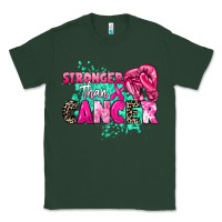 Sports Green Stronger than Cancer Classic Tee - HowdyJamesFarm