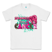 White Stronger than Cancer Classic Tee - HowdyJamesFarm