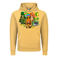 St. Patrick's Day Gnomies With Leopard Tumbler Vintage Hoodie | Teevron