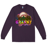 Plum baseball granny Long Sleeve Tee - OliviaCreatesArt