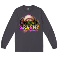 Smoke baseball granny Long Sleeve Tee - OliviaCreatesArt