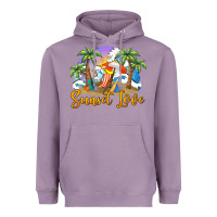 Lavender sunset love Heavyweight Hoodie - BarkalooDesign