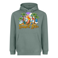 Sage sunset love Heavyweight Hoodie - BarkalooDesign