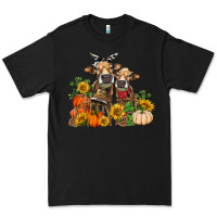 Black Fall heifer cows Premium Tee - RanaPortraitStore