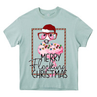 Arona Merryy Flocking Christmas Flamingo Heavy Core Tee - Bettercallsaul