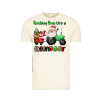 Vintage Arctic nothing runs like a reindeer Vintage Tee - CowGirlArtShop