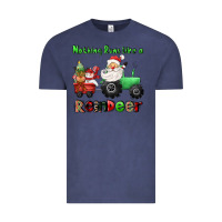 Vintage Denim nothing runs like a reindeer Vintage Tee - CowGirlArtShop