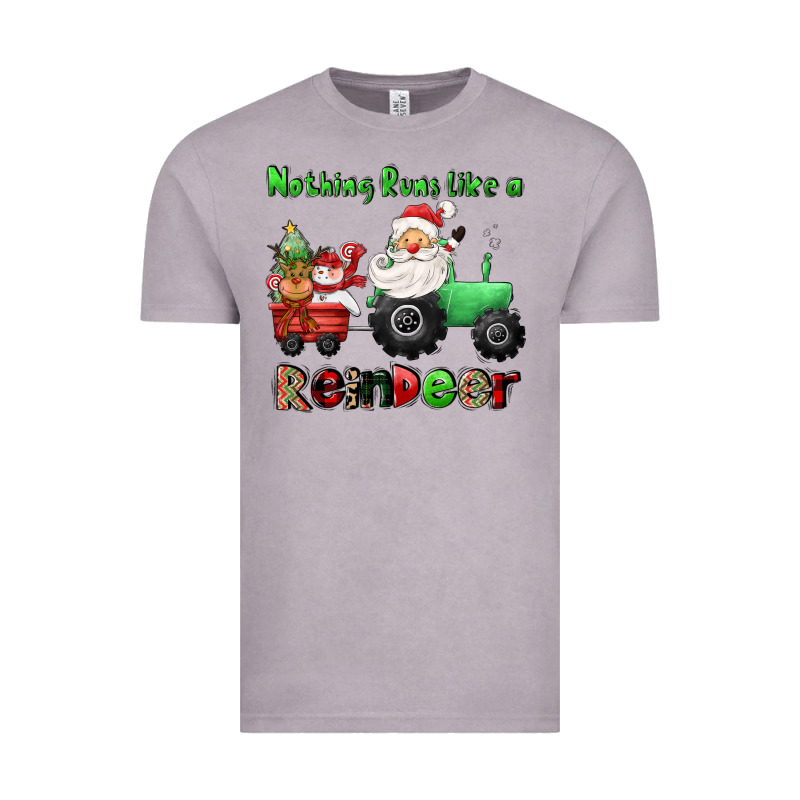 Nothing Runs Like A Reindeer Vintage Tee by CowGirlArtShop | Teevron