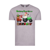 Vintage Zinc nothing runs like a reindeer Vintage Tee - CowGirlArtShop