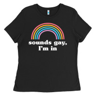 Black Sounds Gay, I'm In Ladies Tee - longCreatives