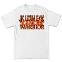 White kidney cancer warrior Premium Tee - texasbilliewilder