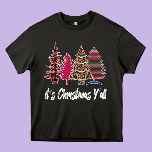 It S Christmas Y All Heavy Core Tee Designed By Bettercallsaul