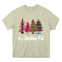 Mossy It s Christmas Y all Heavy Core Tee - Bettercallsaul