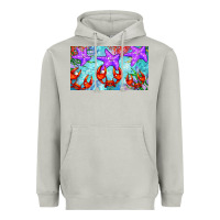 Moon Dust crab and starfish  cup Heavyweight Hoodie - BarkalooDesign