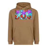 Toasted Coconut crab and starfish  cup Heavyweight Hoodie - BarkalooDesign