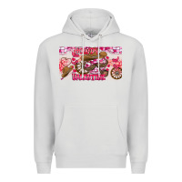 Dove Grey Howdy Valentine Premium Hoodie - CowhideDigitalArt