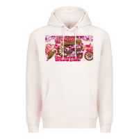Pale Pink Howdy Valentine Premium Hoodie - CowhideDigitalArt