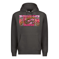 Smoke Howdy Valentine Premium Hoodie - CowhideDigitalArt