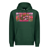 Sports Green Howdy Valentine Premium Hoodie - CowhideDigitalArt