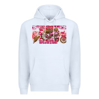 White Howdy Valentine Premium Hoodie - CowhideDigitalArt