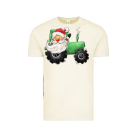 Vintage Arctic santa tractor Vintage Tee - CowGirlArtShop