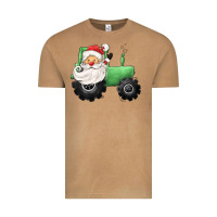 Vintage Camel santa tractor Vintage Tee - CowGirlArtShop