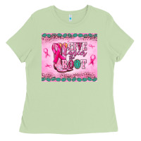 Matcha Give Cancer the boot Ladies Tee - NancyCooperArtShop