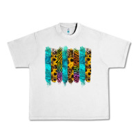 Lunar Rock turquoise leopard sunflowers colorful Urban Heavy Tee - RanaPortraitStore