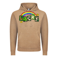 Vintage Coffee Lucky St. Patrick's Day Vintage Hoodie - CowGirlArtShop