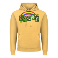Vintage Mustard Lucky St. Patrick's Day Vintage Hoodie - CowGirlArtShop