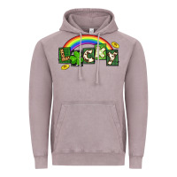 Vintage Zinc Lucky St. Patrick's Day Vintage Hoodie - CowGirlArtShop