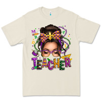 Bone mardi gras teacher caucasian messy bun Premium Tee - texasbilliewilder