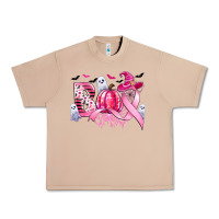 Burro boo pink pumpkin witch breast cancer Urban Heavy Tee - CowGirlArtShop