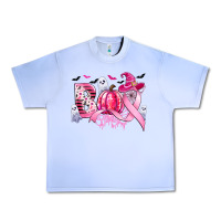 Grape Ice boo pink pumpkin witch breast cancer Urban Heavy Tee - CowGirlArtShop