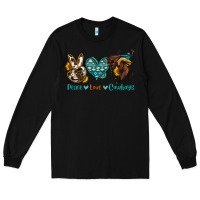 Peace Love Cowboys Long Sleeve Tee | Teevron